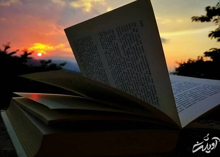 گذاشتن کتاب ها در فضای آزاد کتاب مقابل نور